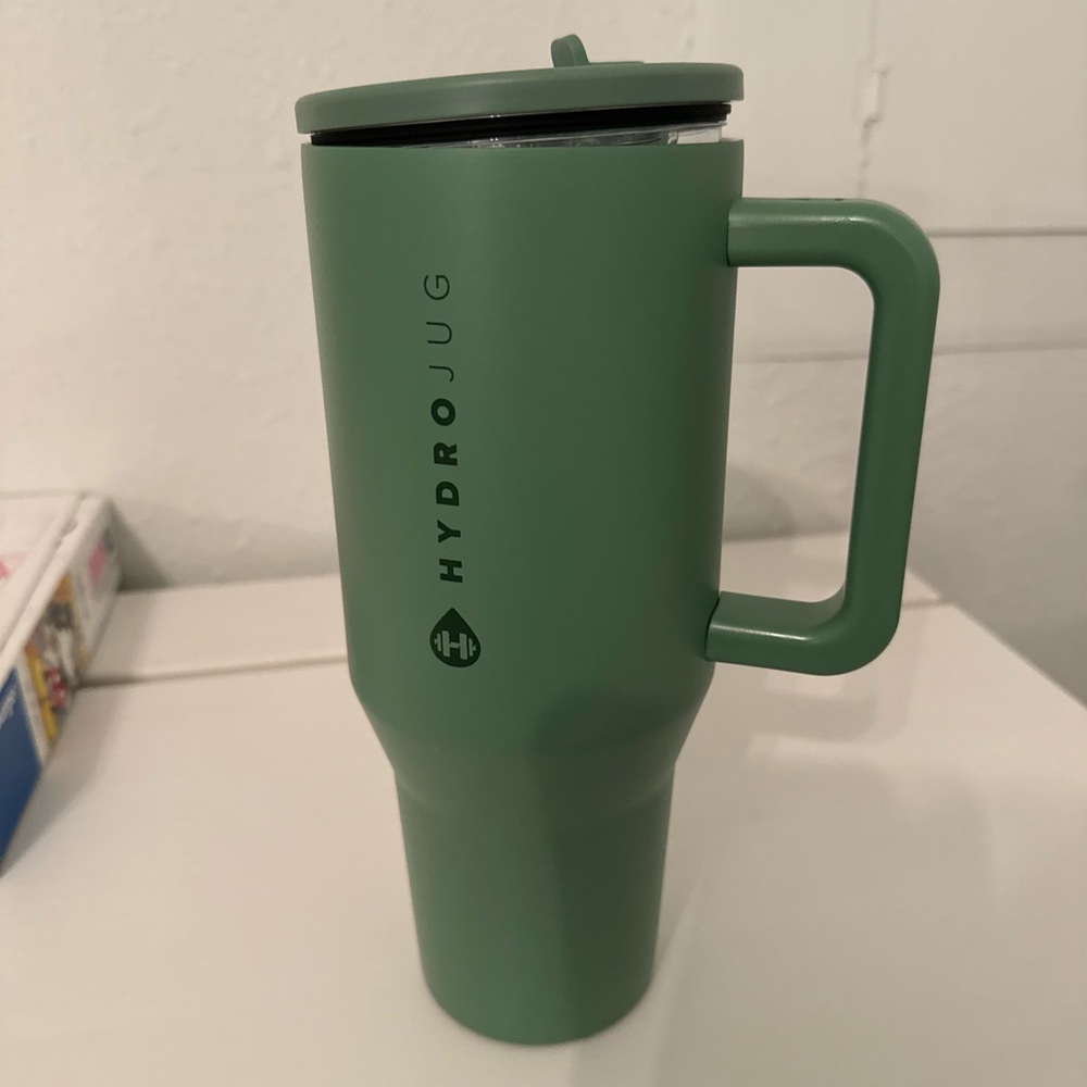 HydroJug Sage Green Travel Mug